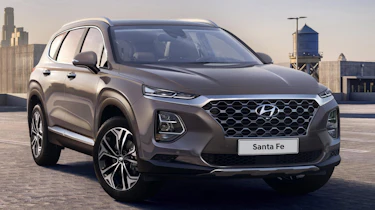 New Hyundai Santa Fe - front