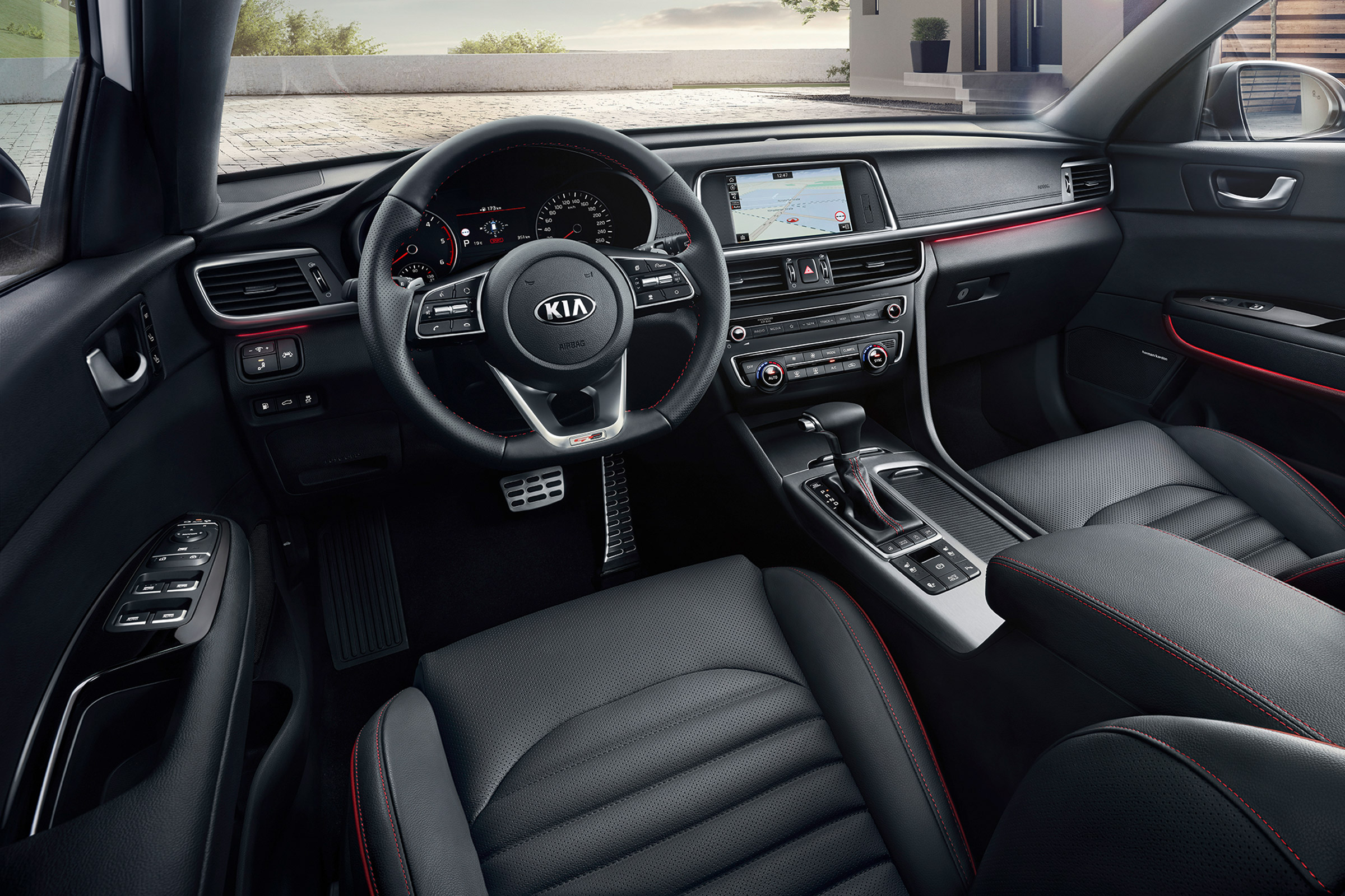 Kia Optima SW - dash
