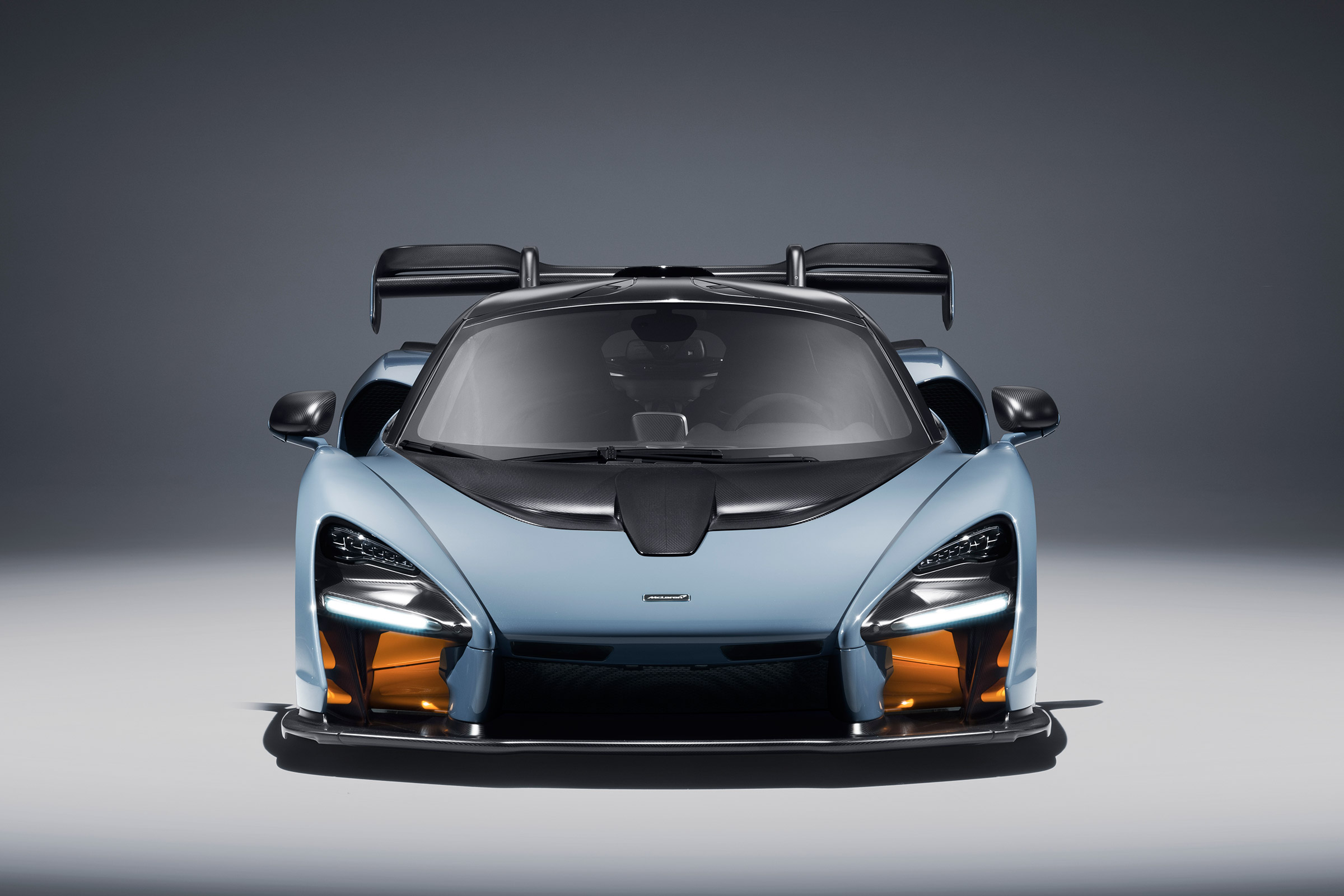 McLaren Senna - grey full front