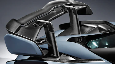McLaren Senna - grey rear wing
