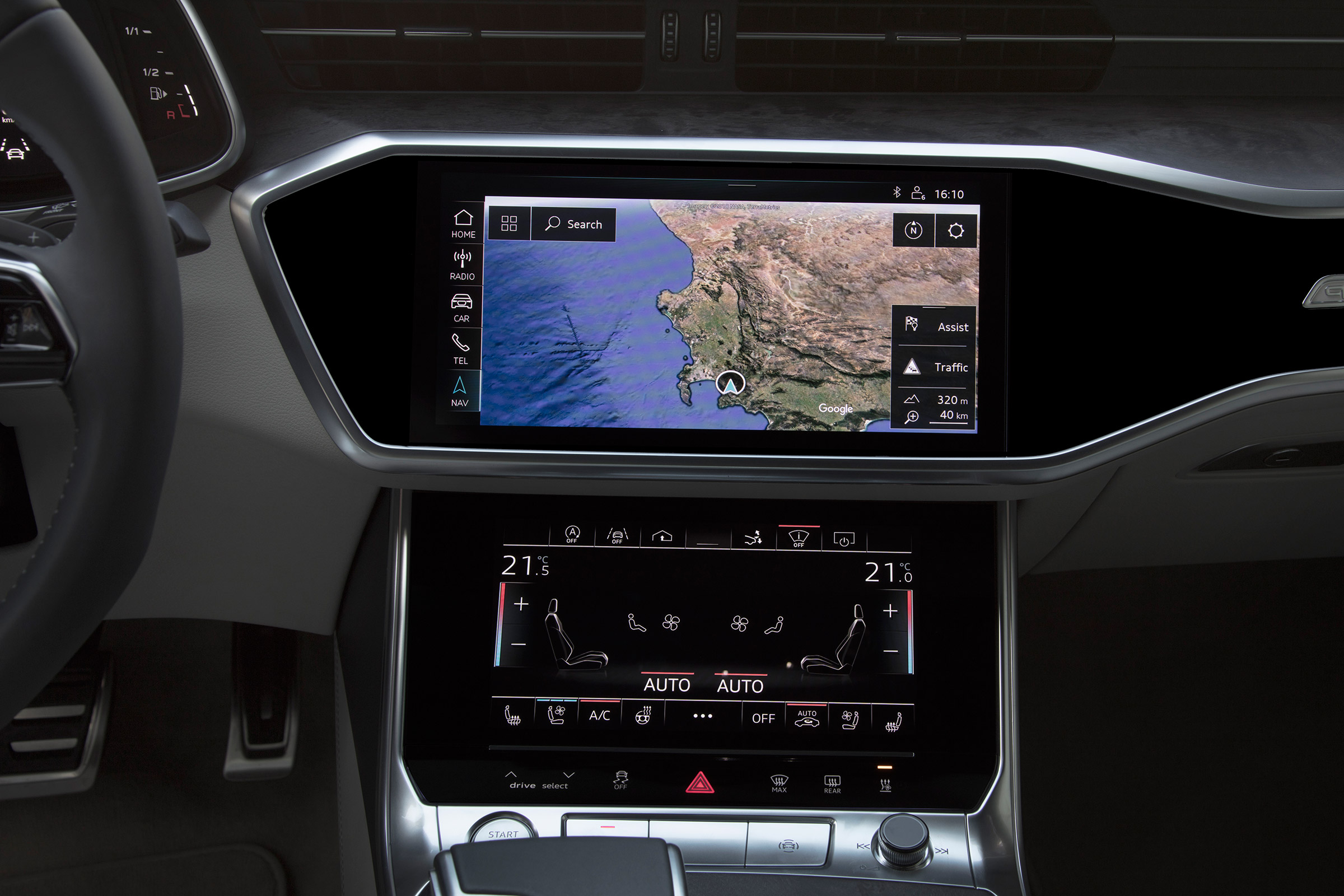 Audi A7 Sportback - sat-nav