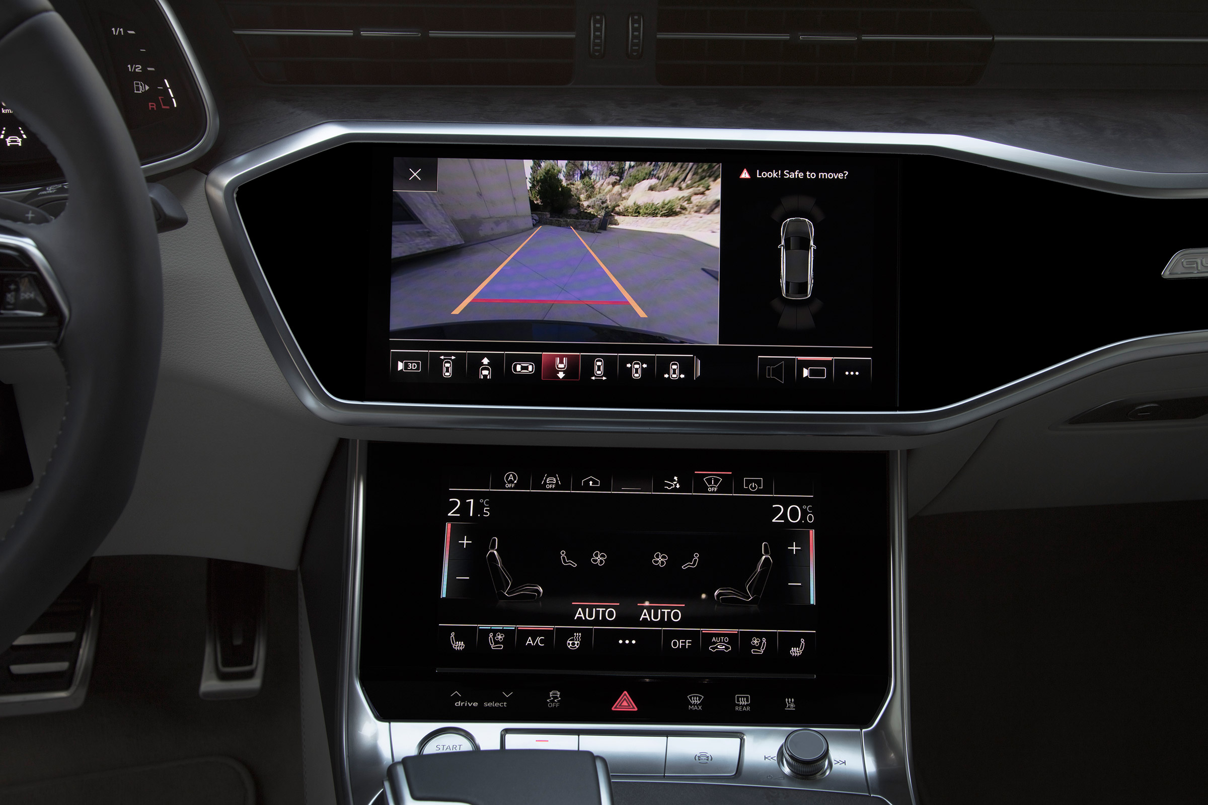 Audi A7 Sportback - rear view camera