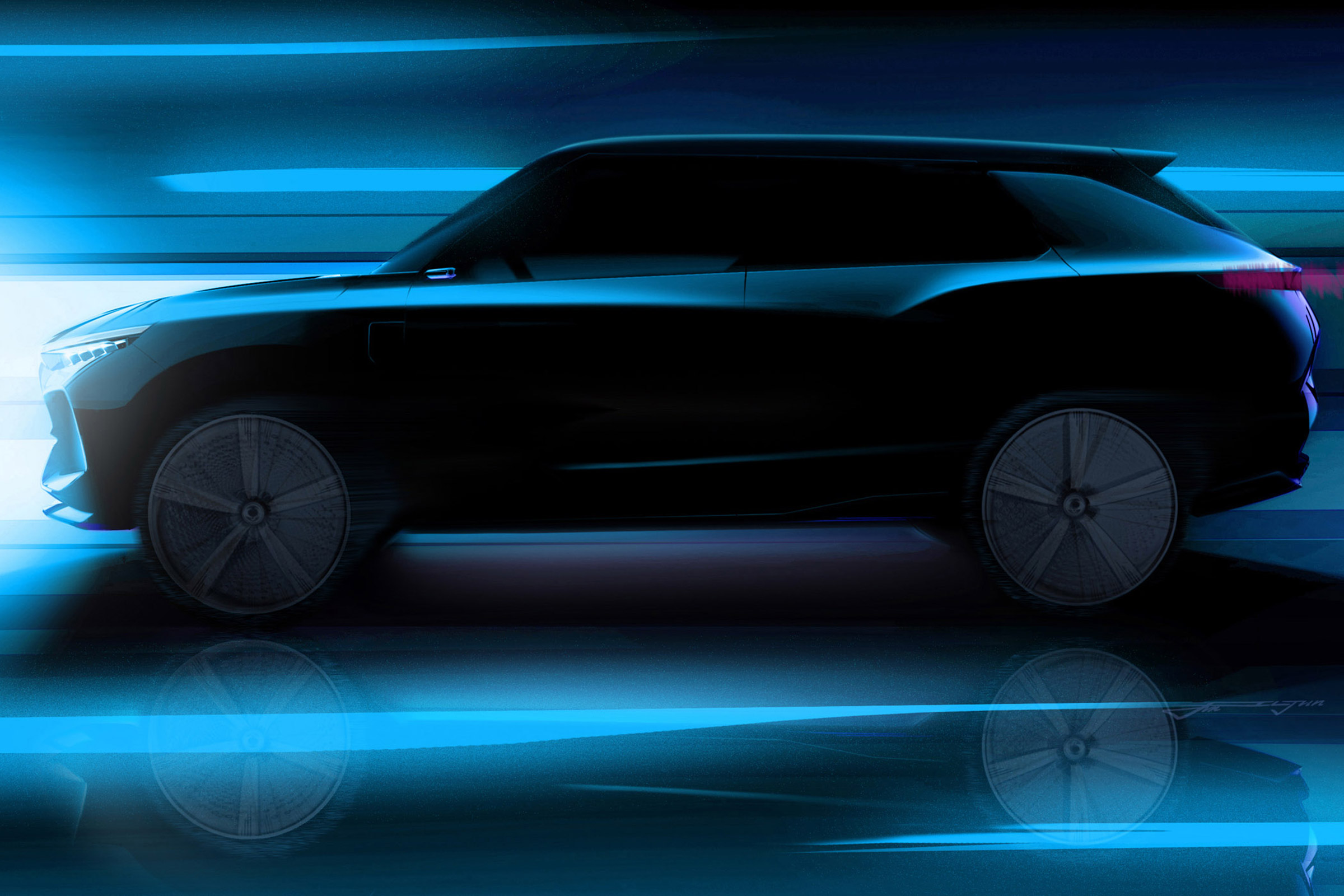 SsangYong e-SIV concept - side