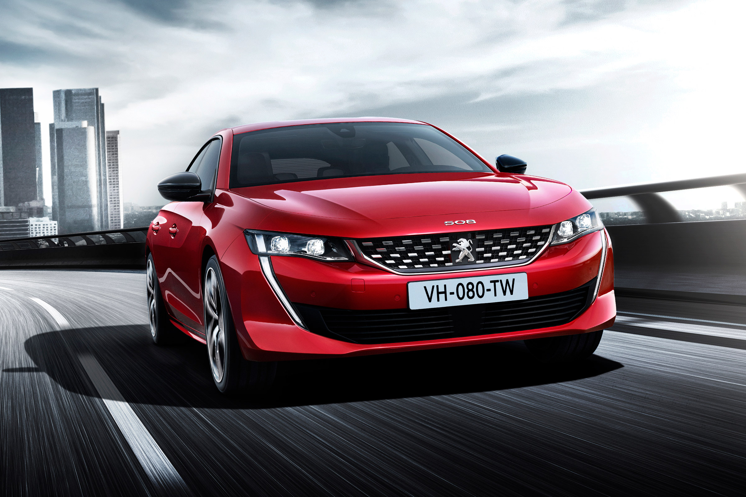 New Peugeot 508 - front