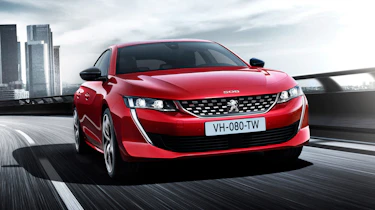 New Peugeot 508 - front