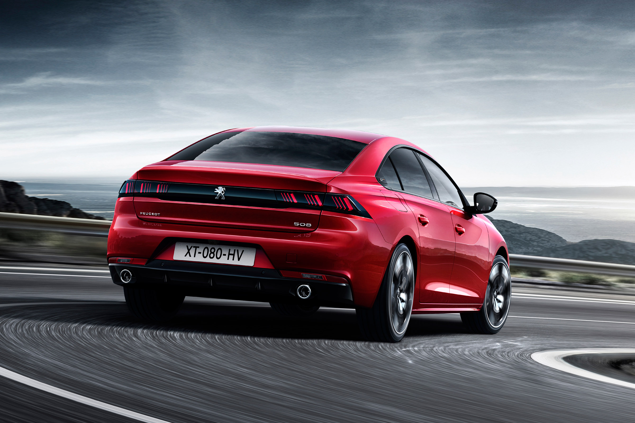 New Peugeot 508 - rear