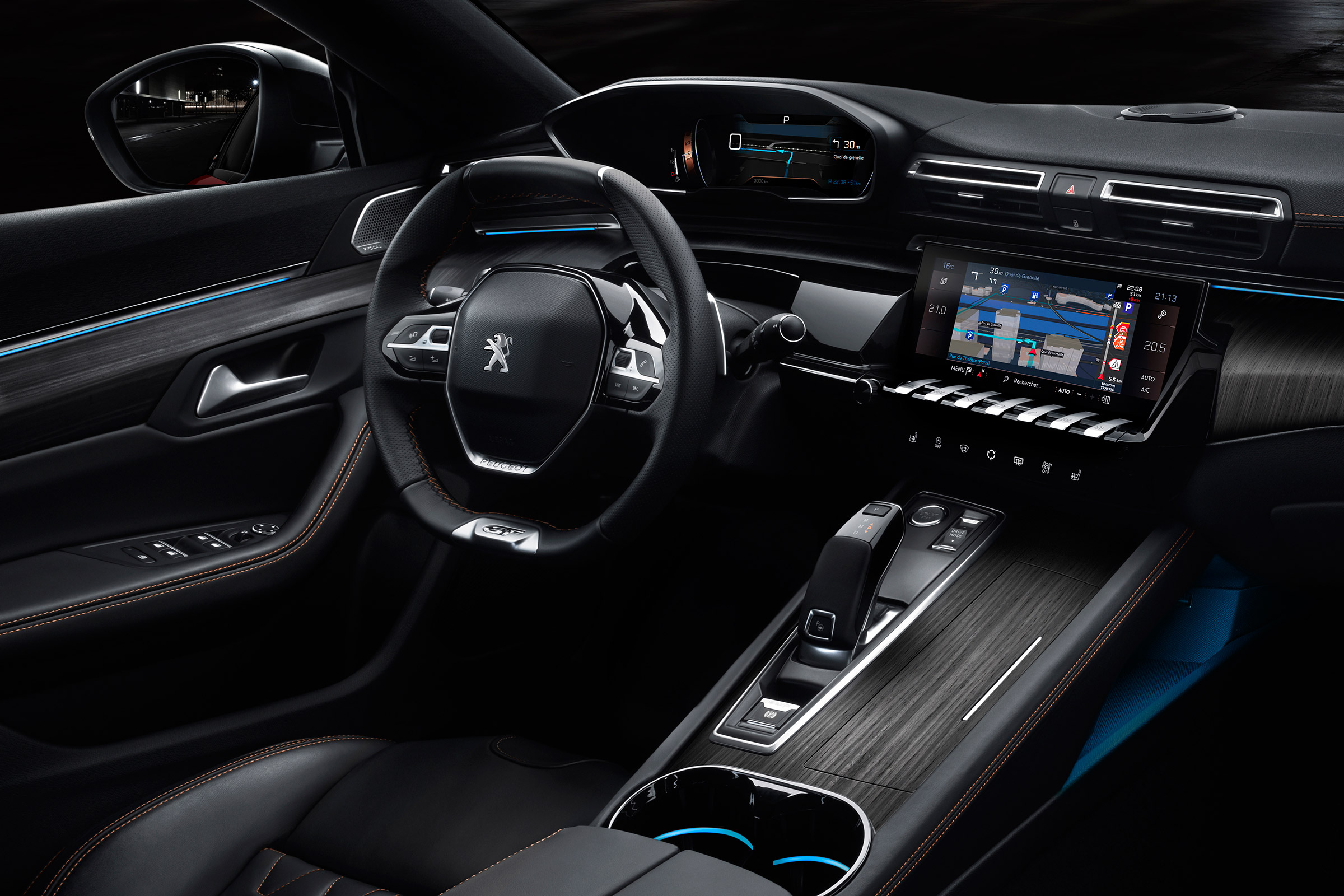 New Peugeot 508 - dash