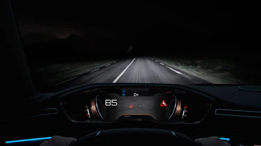 New Peugeot 508 - night vision