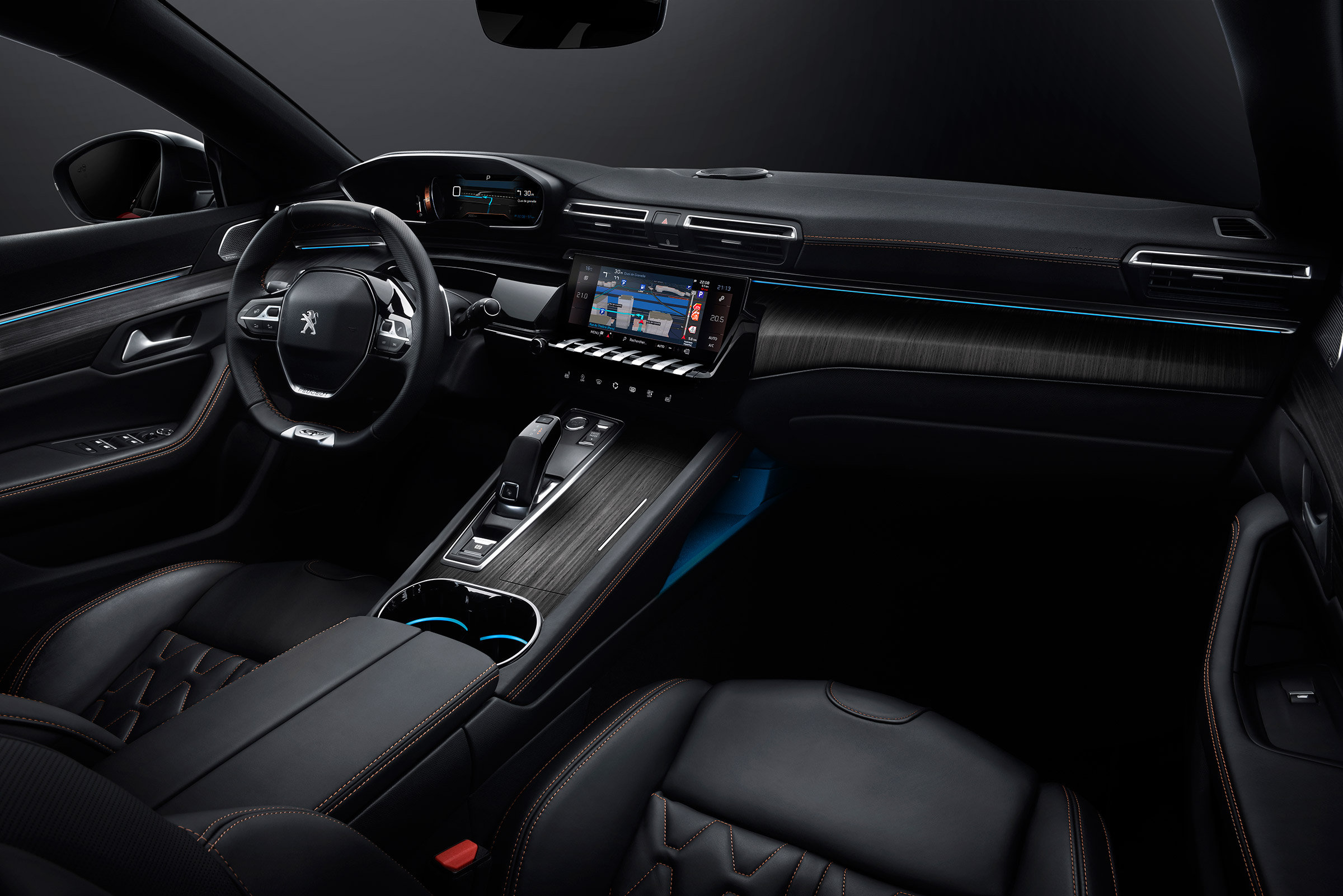 New Peugeot 508 - cabin