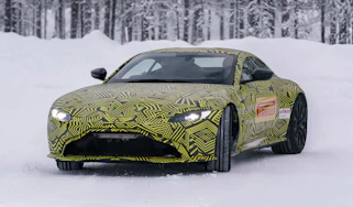Aston Martin Vantage prototype - front tracking