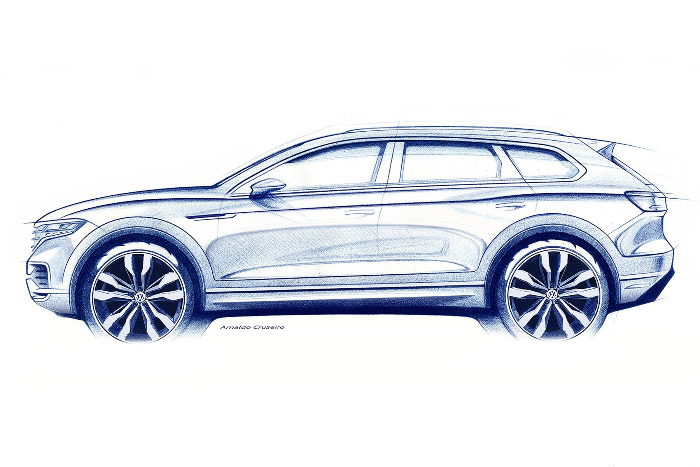 2018 Volkswagen Touareg teaser
