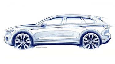 2018 Volkswagen Touareg teaser
