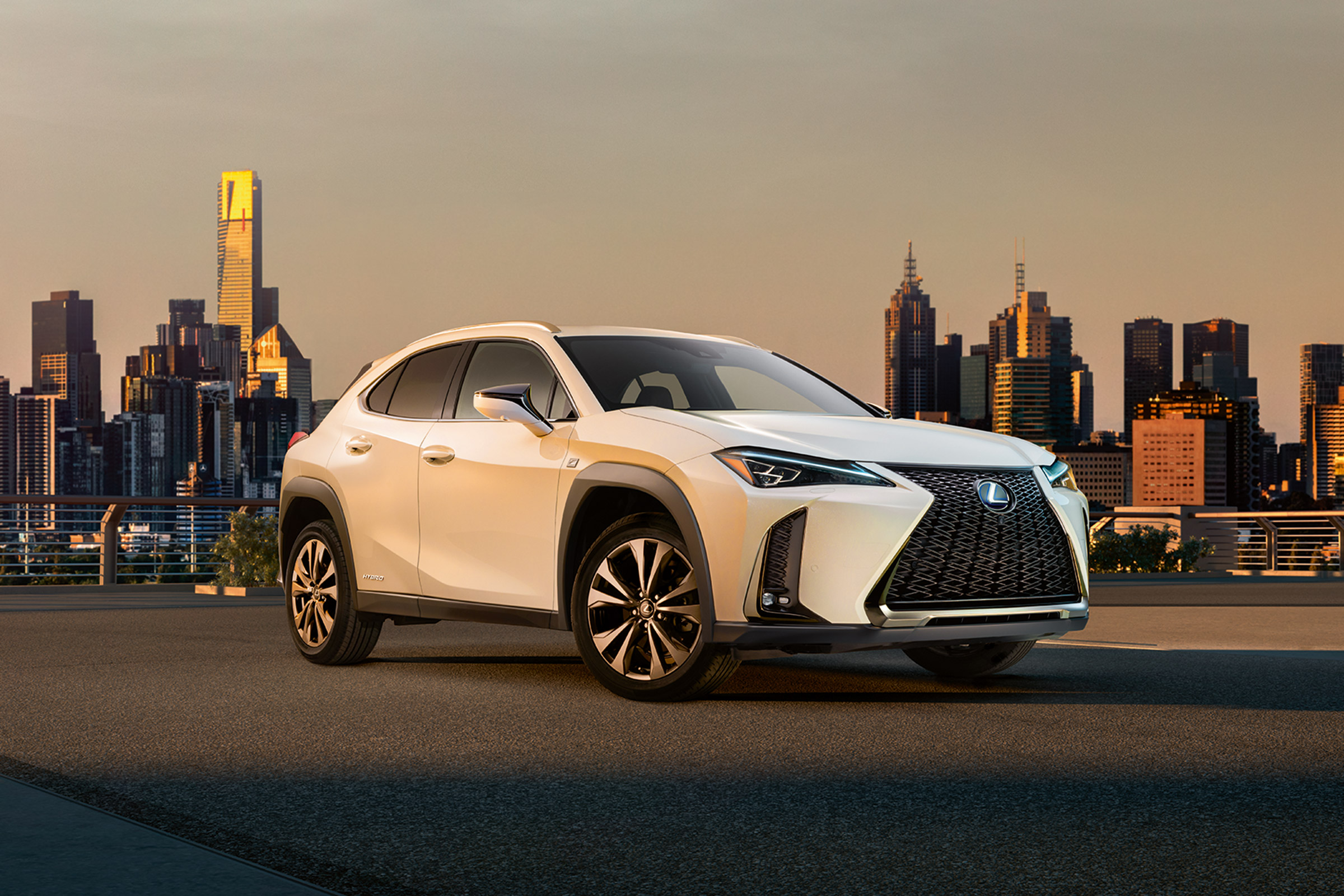 Lexus UX official front side