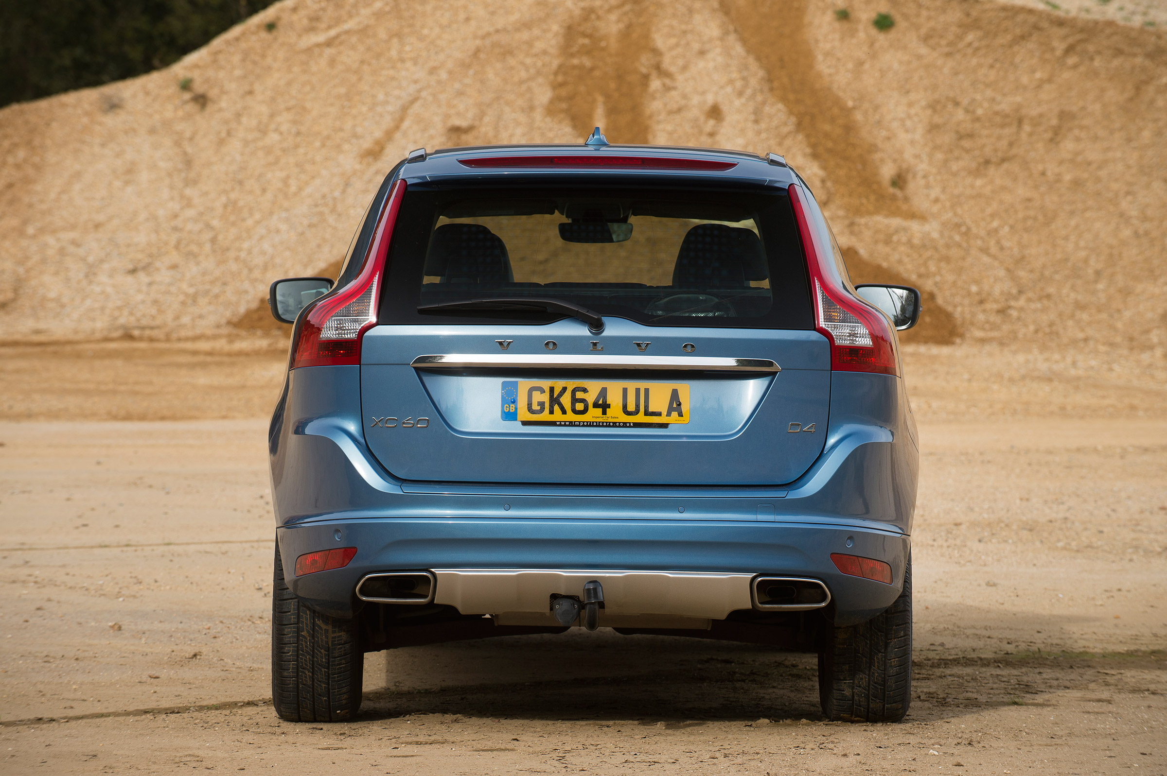 Used Volvo XC60 - full rear