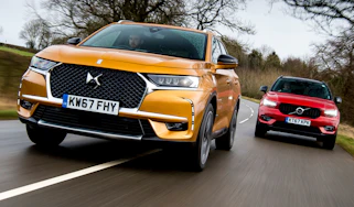 DS 7 Crossback vs Volvo XC40 header