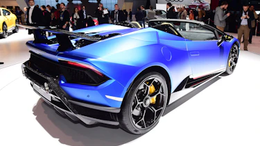Lamborghini Huracan Performante Spyder rear