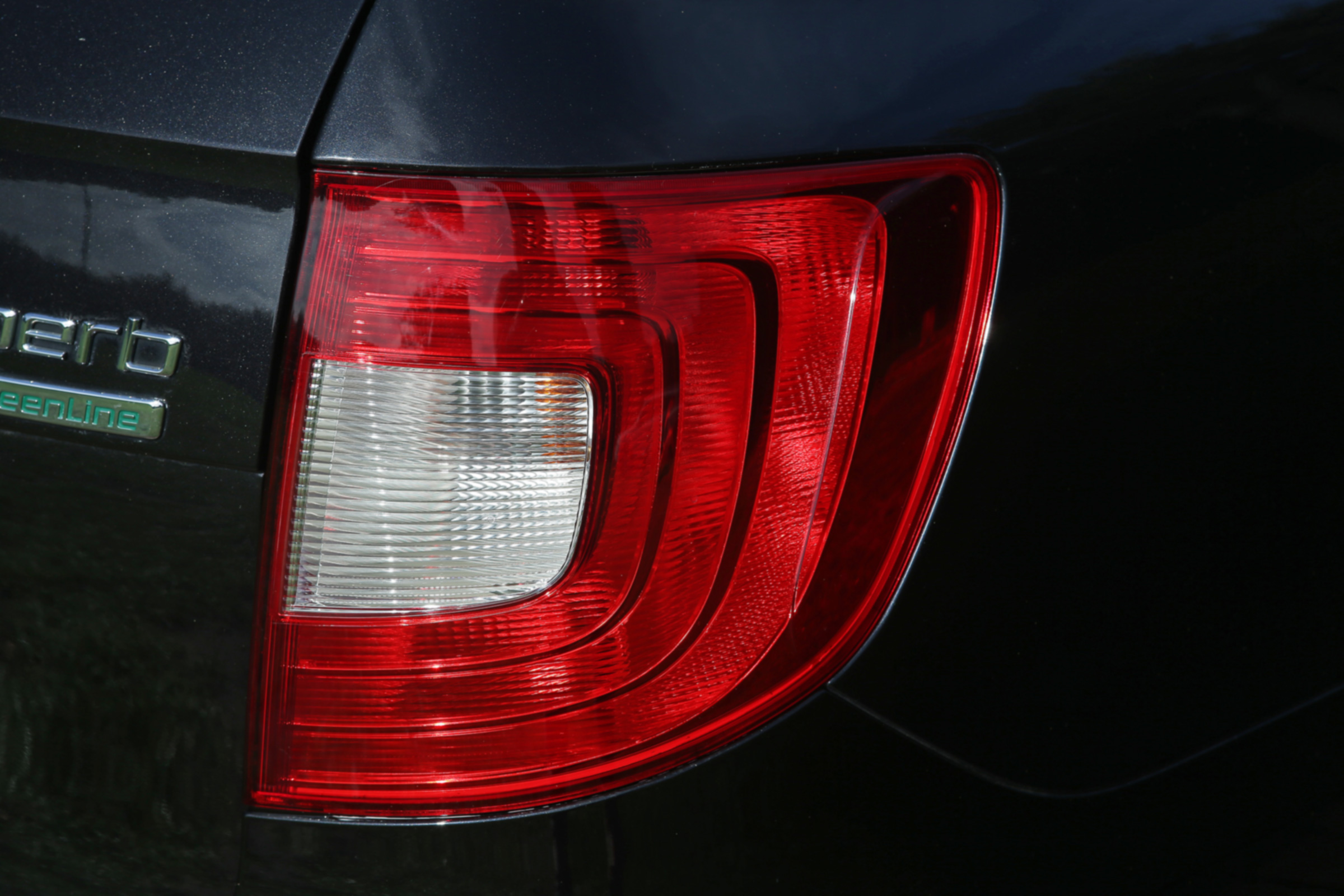 Used Skoda Superb tail-light