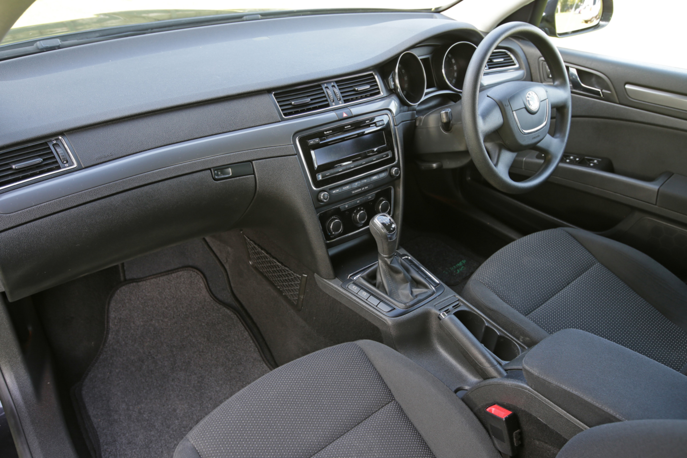 Used Skoda Superb interior front