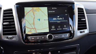 SsangYong Musso - infotainment
