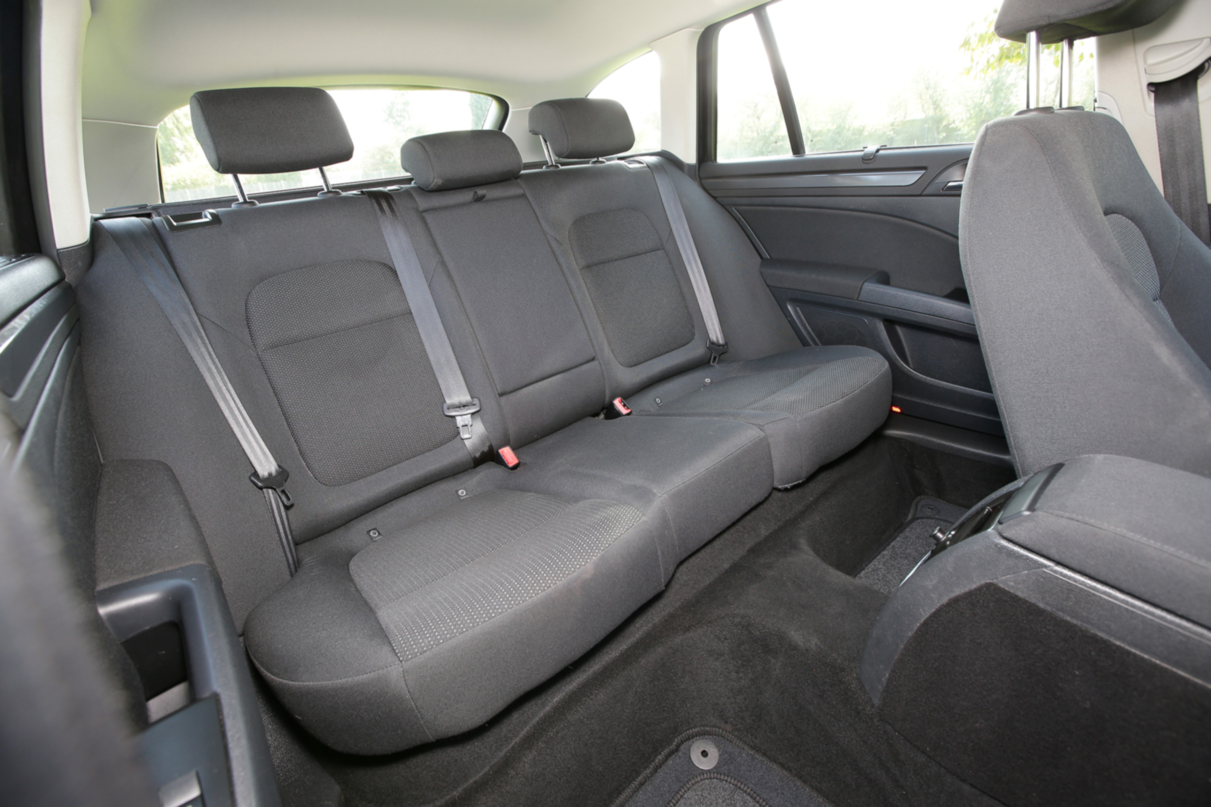 Used Skoda Superb rear seat room