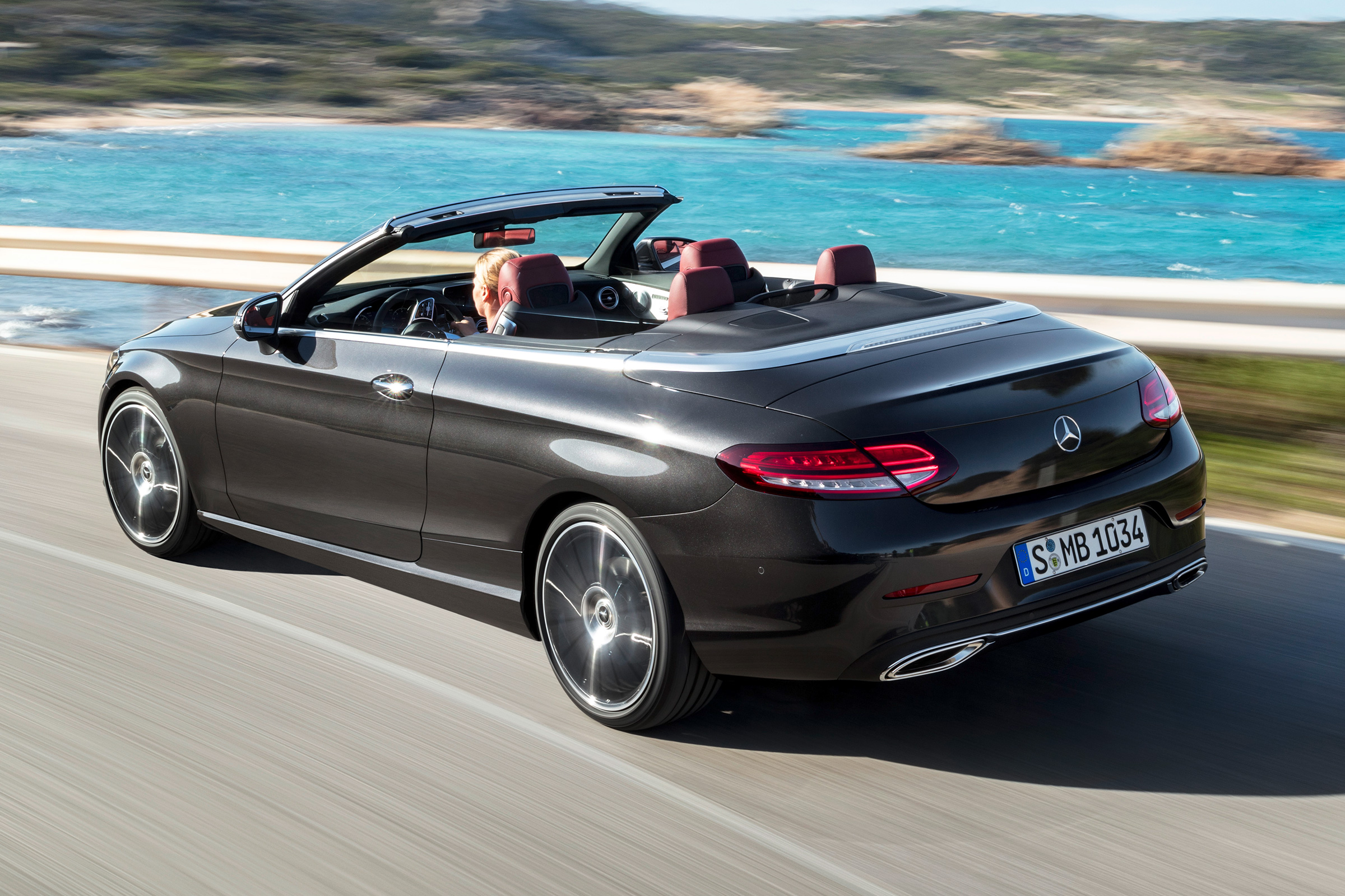 New Mercedes C-Class Cabrio - rear