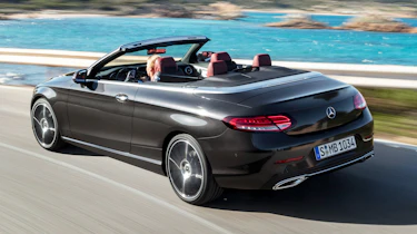 New Mercedes C-Class Cabrio - rear