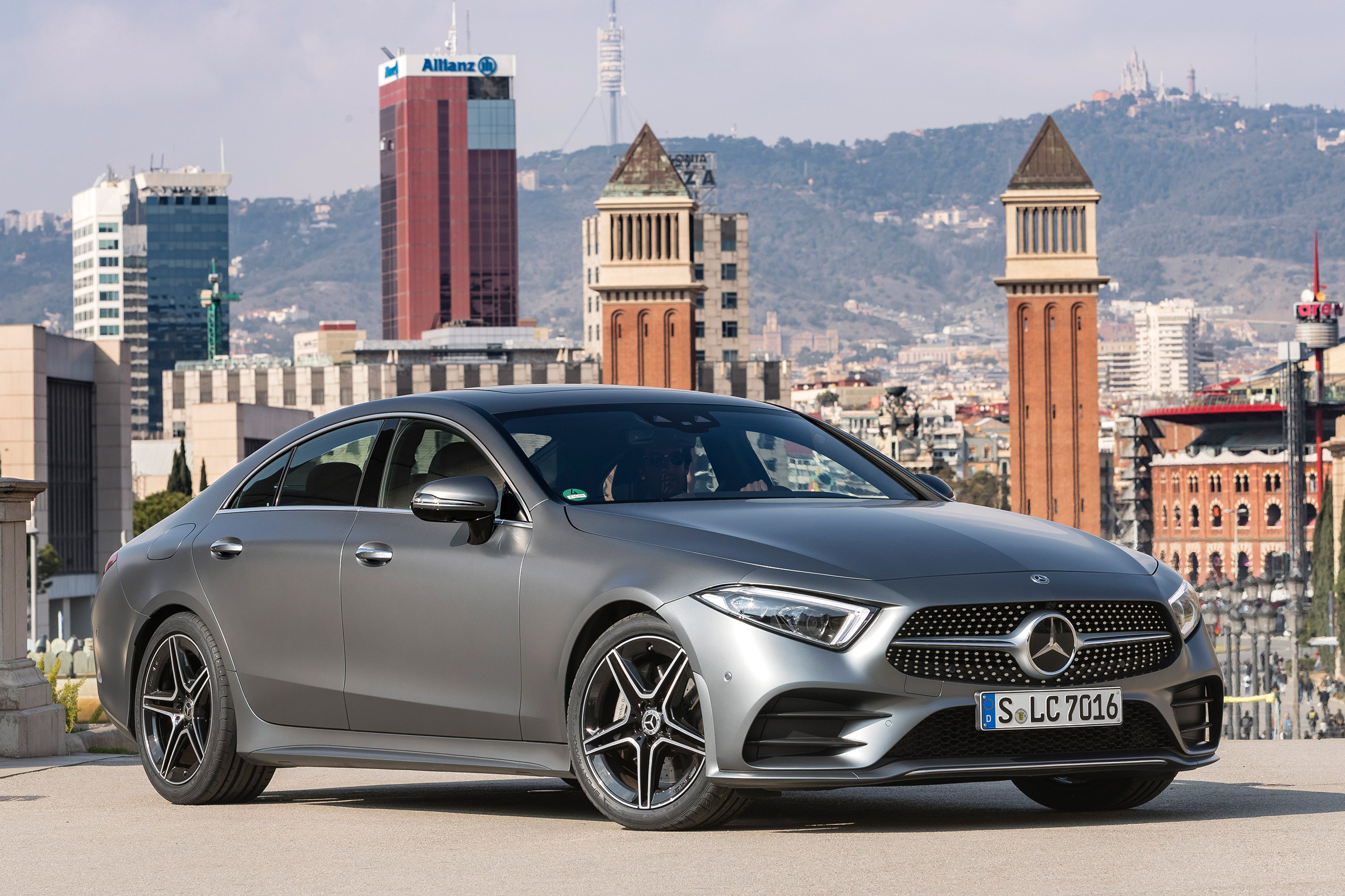 Mercedes CLS 400 d - front/side