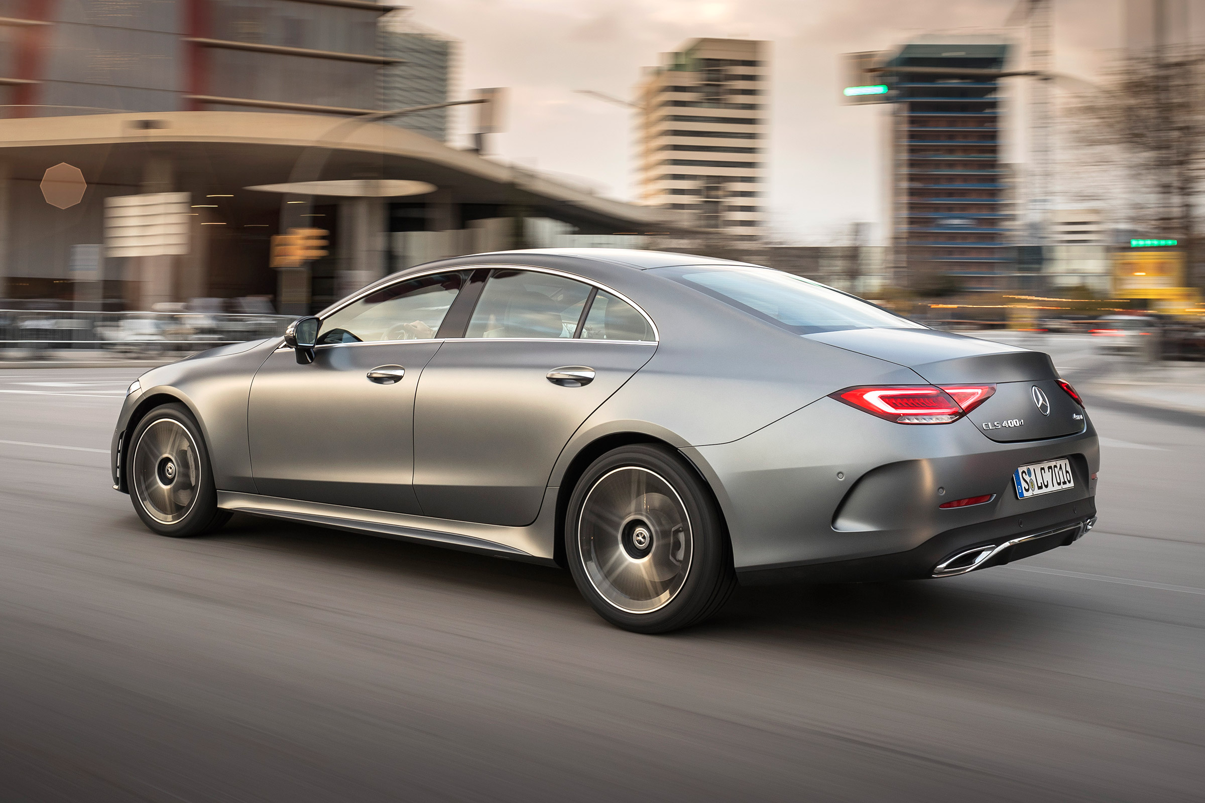 Mercedes CLS 400 d - rear