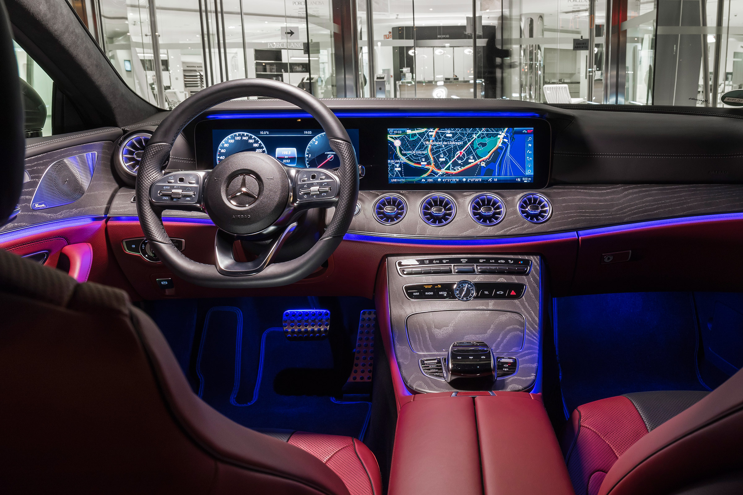 Mercedes CLS 400 d - dash