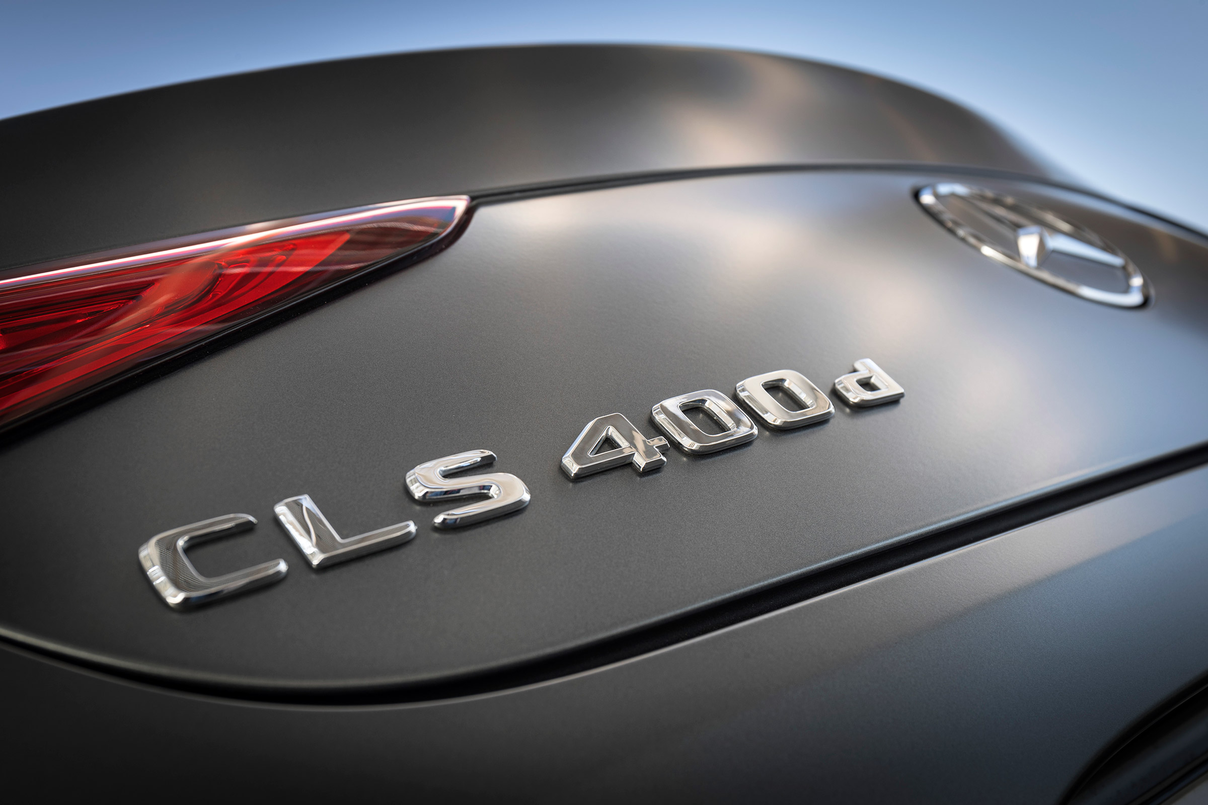 Mercedes CLS 400 d - badge
