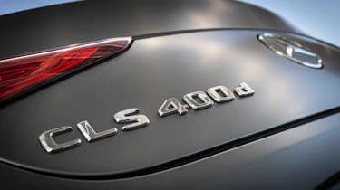 Mercedes CLS 400 d - badge