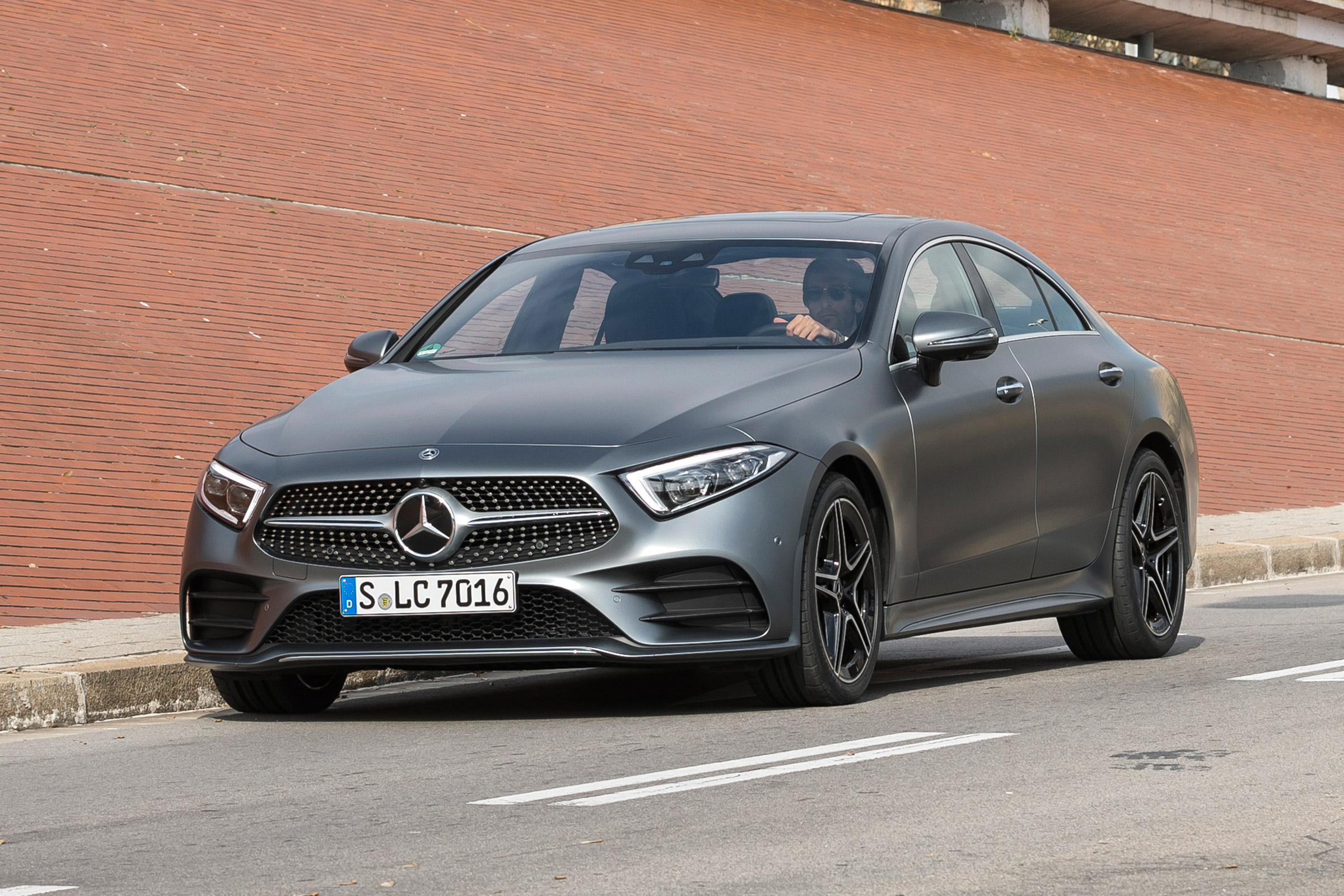 Mercedes CLS 400 d - front tracking