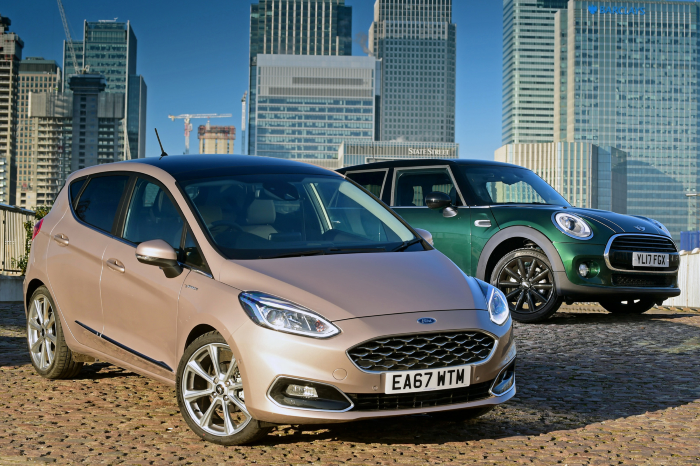Ford Fiesta Vignale vs MINI Cooper 5dr header