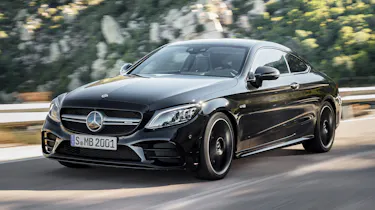 New Mercedes C-Class Coupe - front