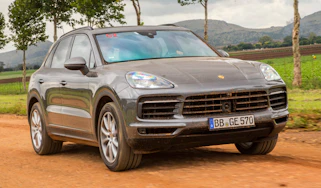 Porsche Cayenne E-Hybrid prototype - front