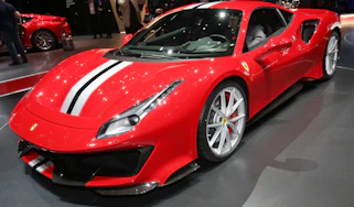 New Ferrari 488 Pista front