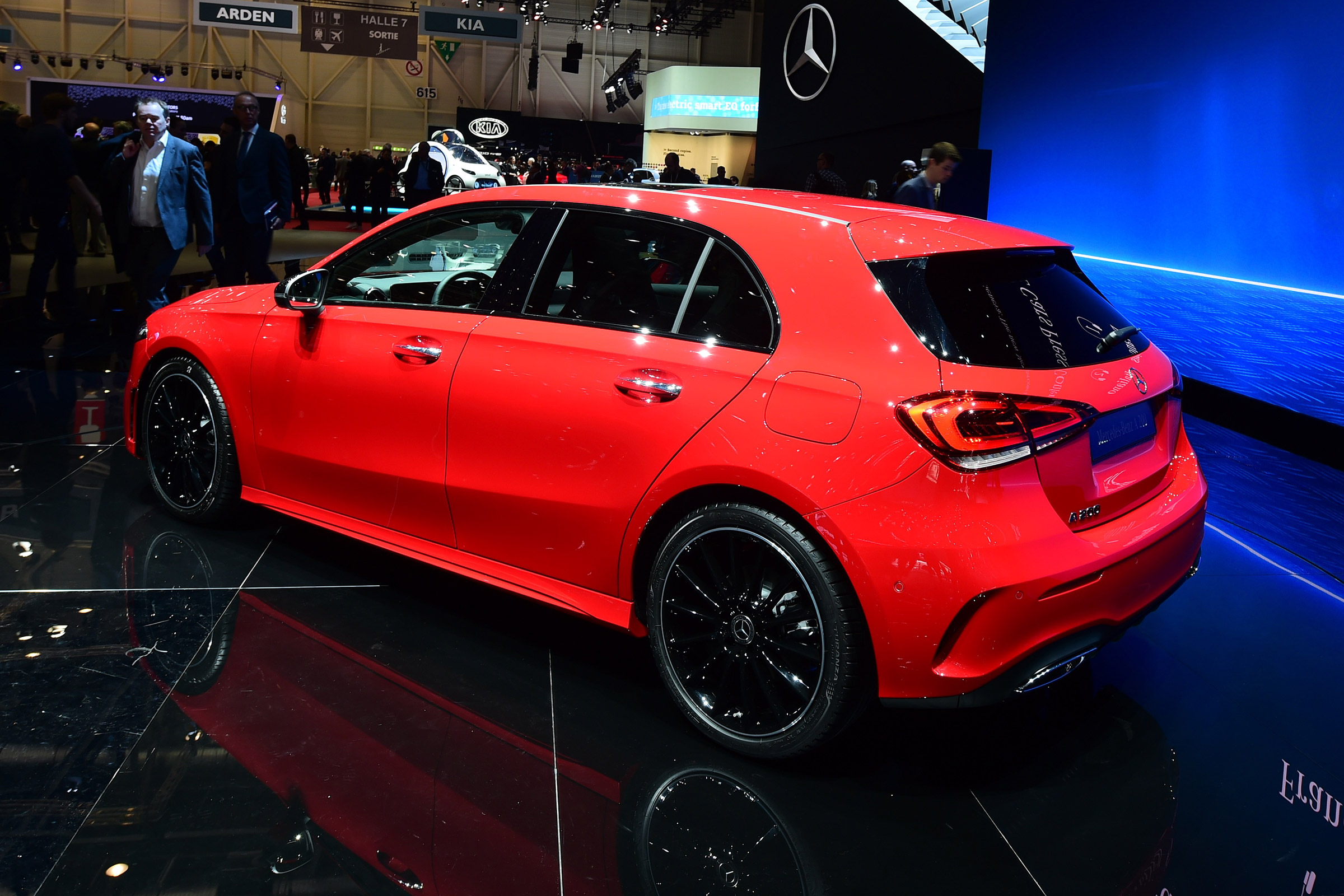 2018 Mercedes A-Class rear