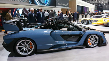 New McLaren Senna nearly side profile