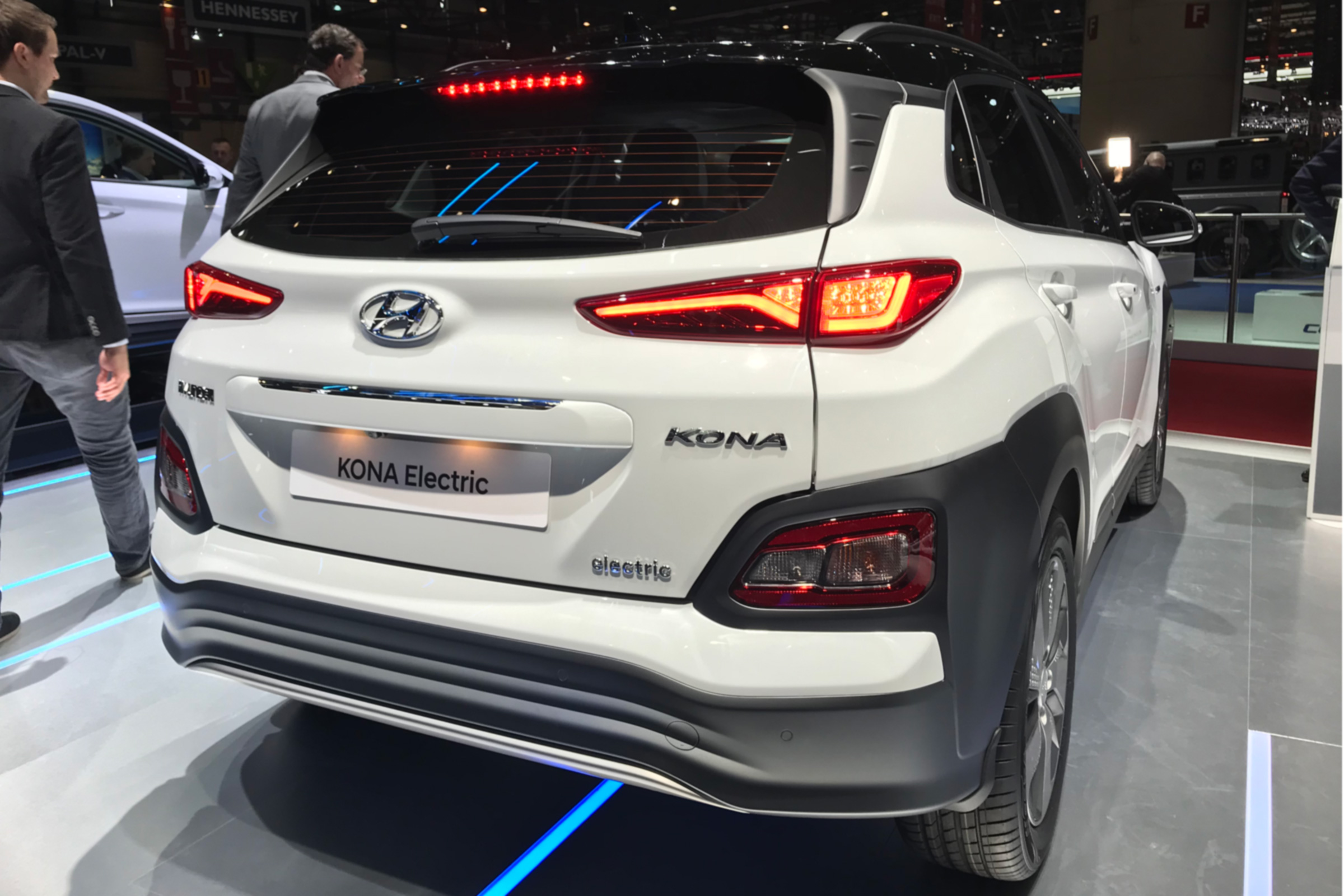Hyundai Kona electric rear