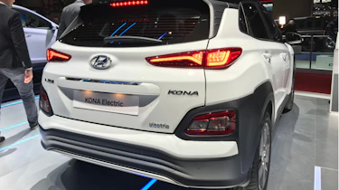 Hyundai Kona electric rear