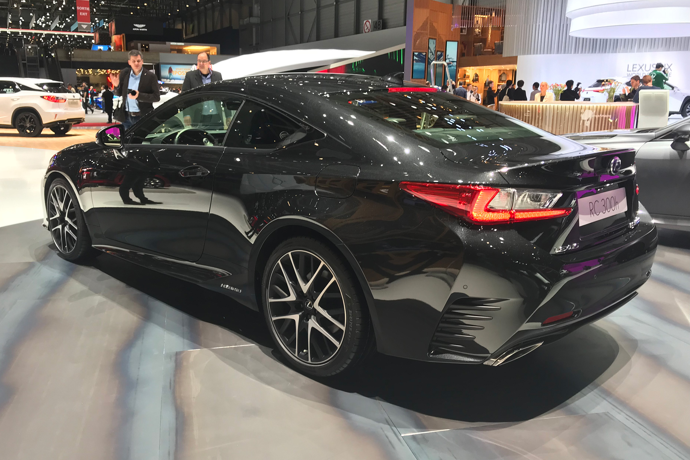 Lexus RC 300h F Sport Black Edition - rear