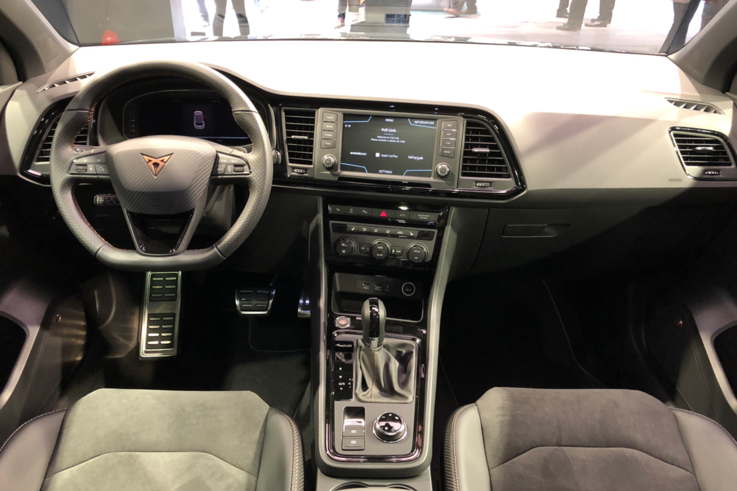 Cupra Ateca SUV interior