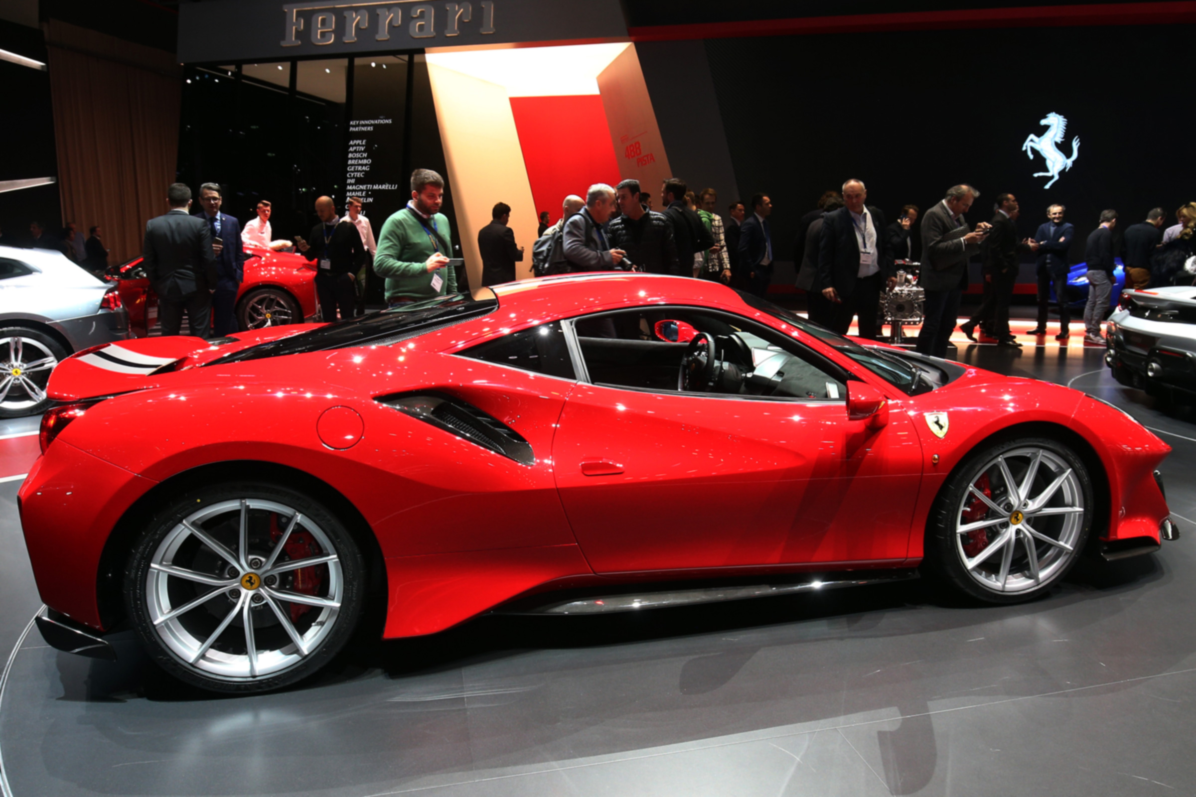 New Ferrari 488 Pista side
