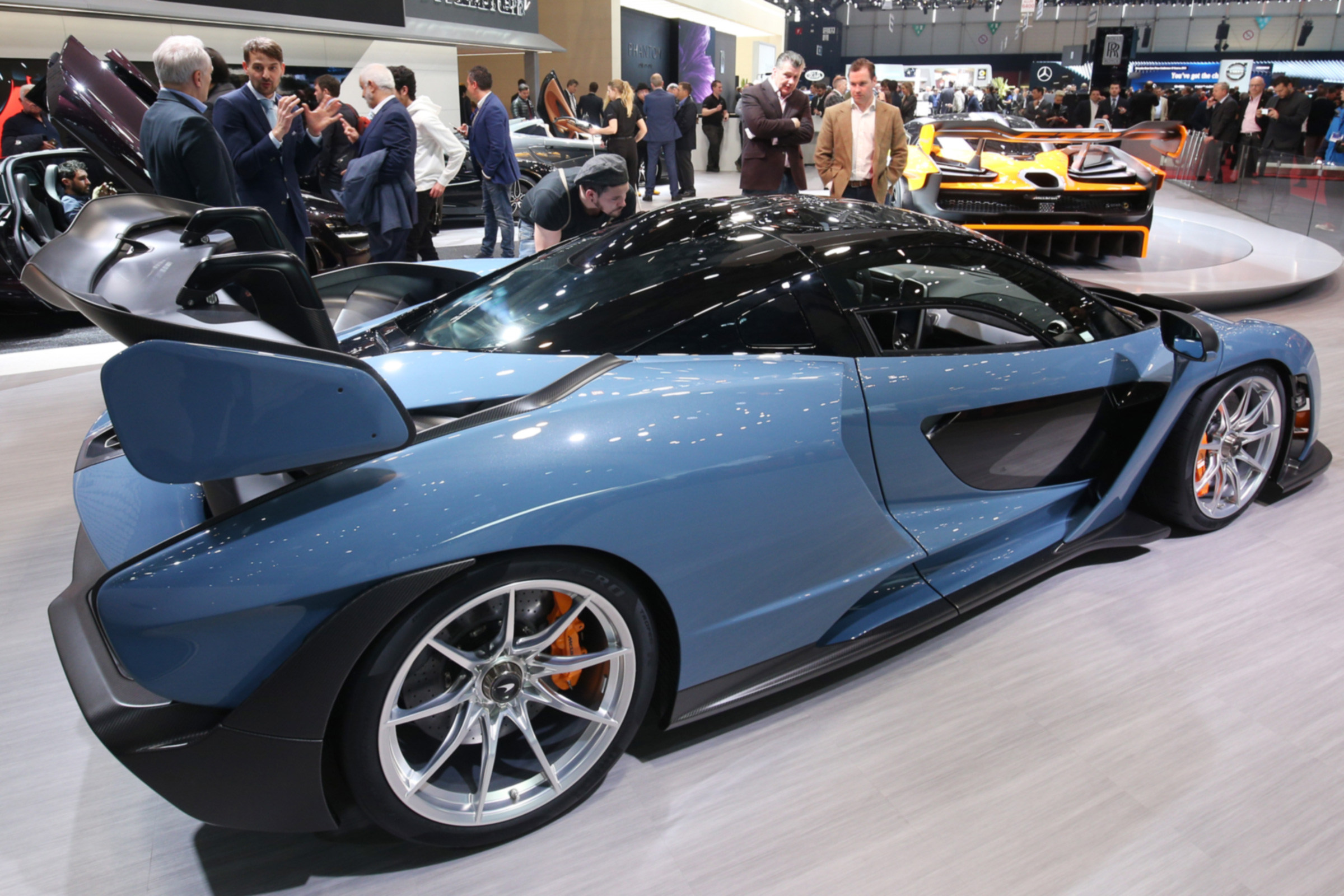 New McLaren Senna rear quarter