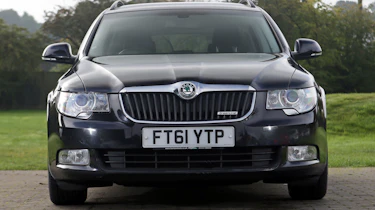 Used Skoda Superb front end