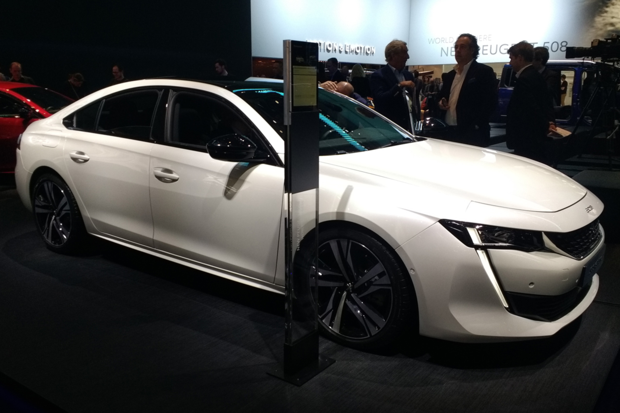 New Peugeot 508 front quarter