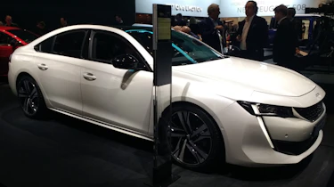 New Peugeot 508 front quarter