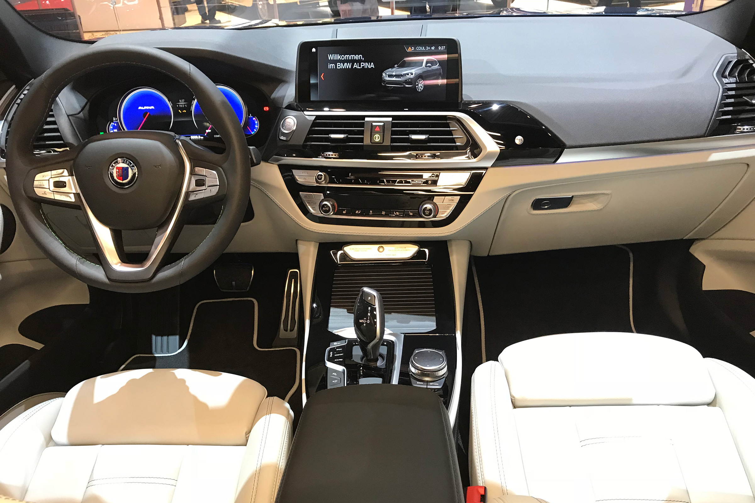 Alpina XD3 - interior