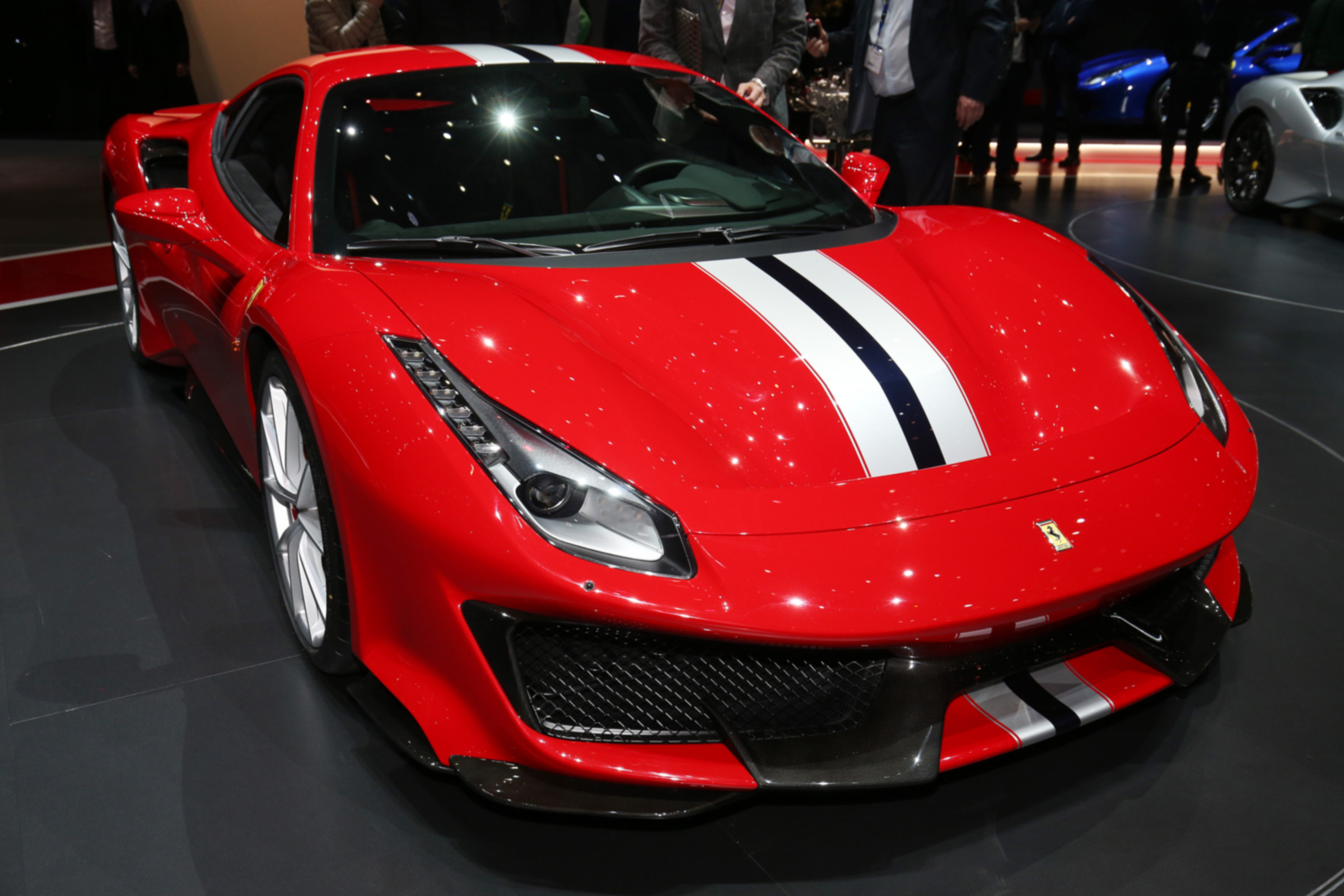 New Ferrari 488 Pista front quarter