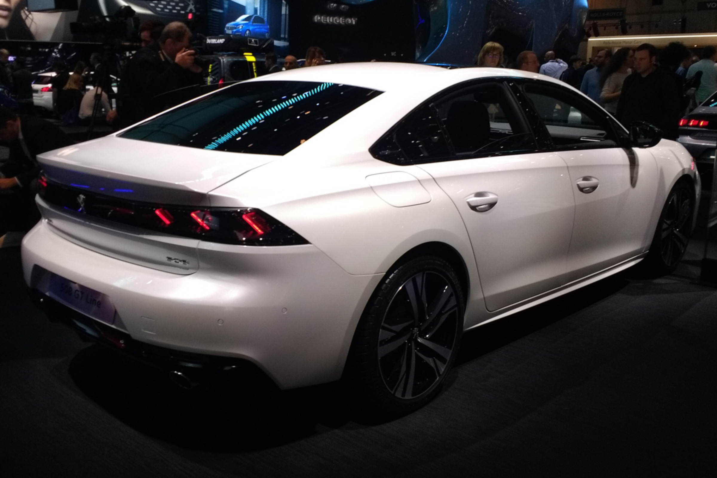 New Peugeot 508 rear quarter